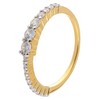 trendor 68470 Women's Ring Gold 333/8 Carat Zirconia Ring Beautiful