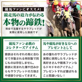 Horseshoe, Horse Goods, Good Luck Goods, Gifts, Horseshoes, Genuine, Horse Racing, Fans, Horse Lovers, JRA, Actual Use, Old Horseshoe, Good Luck Goods, Traffic Safety
