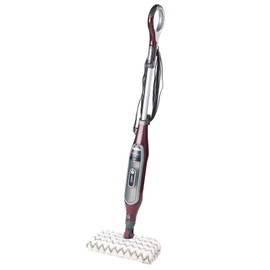 Shark QM5006QRD Genius Steam Pocket Mop with Accessories, Red (Renewed)