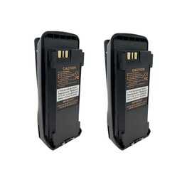 Amazingxiax 2Pack PMNN4077 PMNN4077C 2600mAh Li-ion Battery with Belt Clip Compatible for XPR6100 XPR6300 XPR6350 XPR6380 XPR6500 XPR6550 XPR6580 (Replaced PMNN4066 PMNN4065 PMNN4069A)