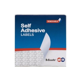 QUIKSTIK 80172RR Dispenser Rectangle 44X89Mm White 100 Labels