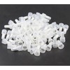 Rextin 1000pcs Transparent CE5 Protective Closed End Wire Crimp Connector