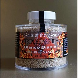 Salts of the 7 Seas Triple Dare III- Blanco Diablo Ghost Pepper Sea Salt Blend