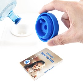 (8 Pack) YEPfomi 5 Gallon Water Jug Cap, Non Spill Water Jug Lids for 55mm Bottles, Food-Grade Silicone 2/3/4/5 Gallon Water Jug Caps Suit for Water Dispenser Water Pump (8)