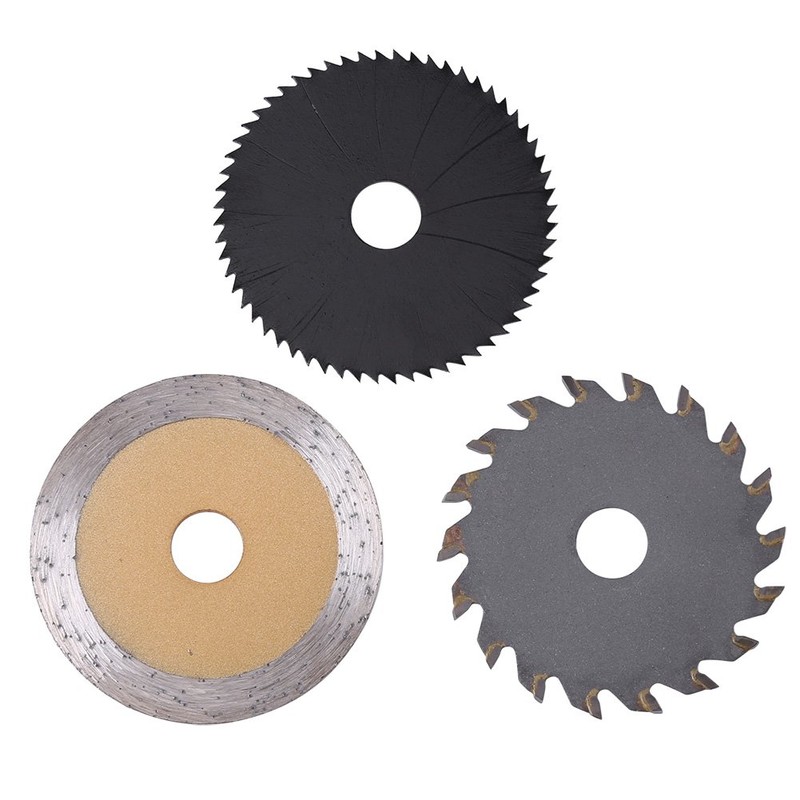3pcs 54.8 mm HSS Mini Circular Saw Blade Cutting Discs