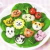 Ogrmar Cartoon Cute Egg Mold Sushi Rice Decorating Mould (6
