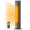 PELONIS 30” Ceramic Tower Space Heater with Adjustable Thermostat for