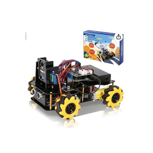 Smart Robot Camera Car Kit, 4WD Remote Control Car Compatible