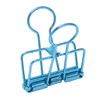 50Pcs Hollow Binder Clips Metal Paper Binder Clips for Documents