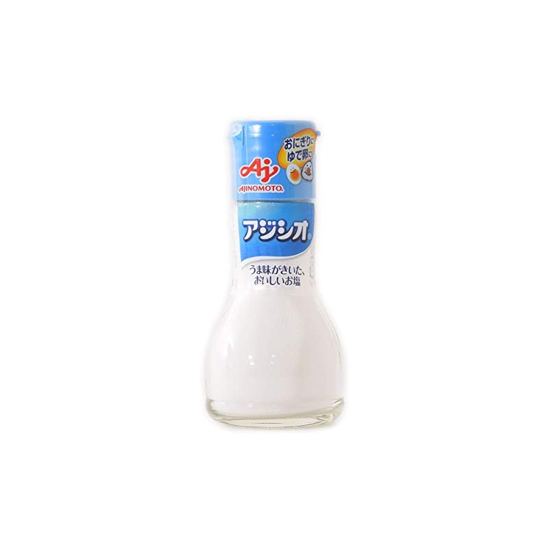 Ajinomoto Ajishio Salt 2.11ounce(60g), One Touch Bottle,Japanese Seasoning