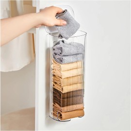 Heiboa Grocery Plastic Bag Dispenser Holder, Sock Underwear Organizer Wall Mount Mul...