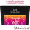 Hallingers Easter Greetings - Pink - For Easter Basket for