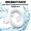 Cionyce 6 Pcs Sink Overflow Ring, Bathroom Sink Overflow Cover