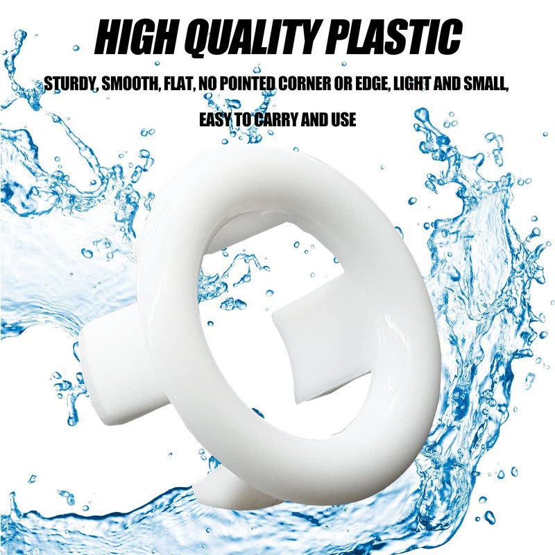 Cionyce 6 Pcs Sink Overflow Ring, Bathroom Sink Overflow Cover