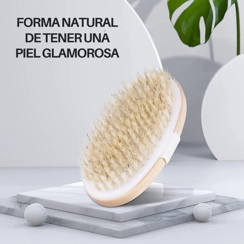 Cepillo Corporal Cuerpo Exfolia Piel Muerta Circulacion