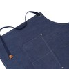 Woodworking Apron Thicken Canvas Waterproof Work Apron for Gardening Coffee