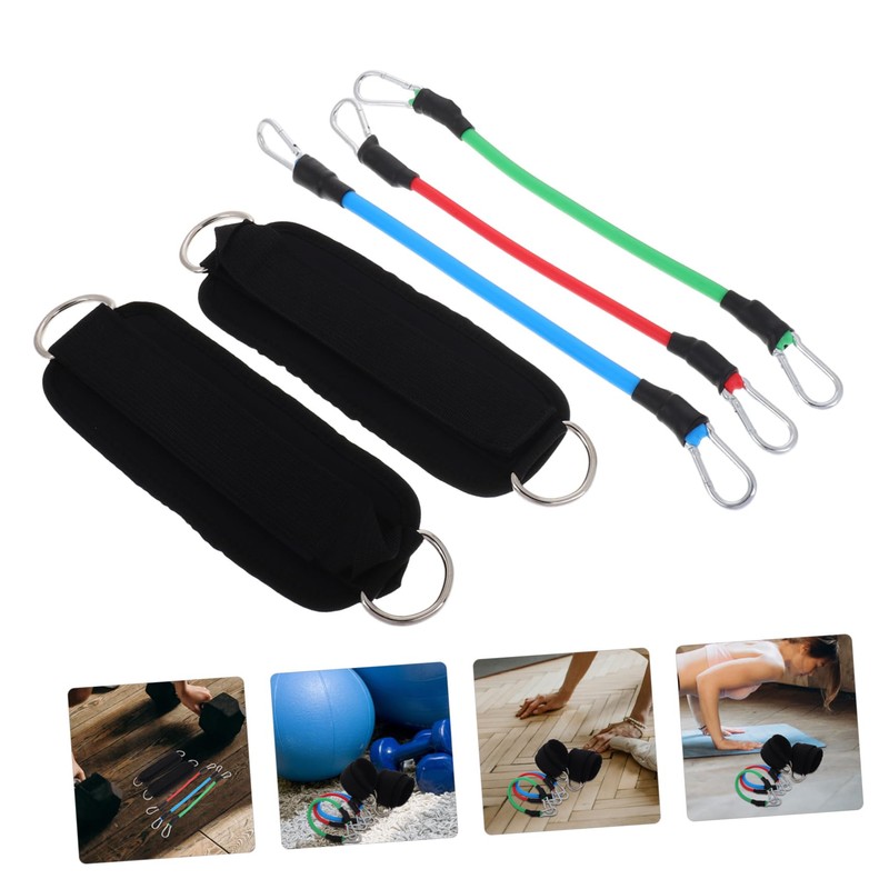 WHAMVOX Cable Machine Ankle Bands Kickback for Strength Building Adjustable