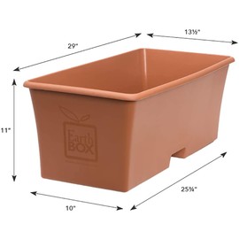 Earthbox Organic Terra Cotta Kit, Pack of 2 Planters