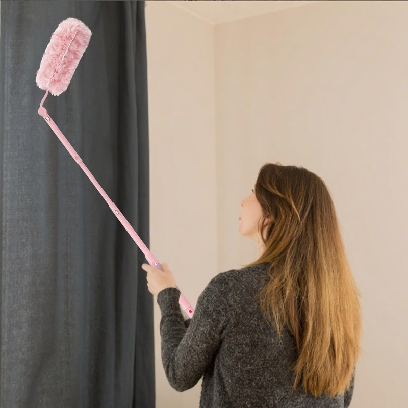 30 PCS Dust Magnet Disposable Dust 360° Pink Dusting Kit