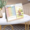 ZEEYUAN Photo Calendar 2025-2026 Desk Calendar for Your Own Photos