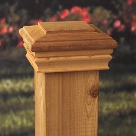 Deckorators 4x4 Newport Classic Cedar Post Cap