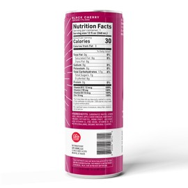 Life Cider | 12 Pack (12 Fl Oz) | Black Cherry | Sparkling Apple Cider Vinegar Beverage | Aids Digestion & Immune System | Vitamin C, D3, Zinc, B12