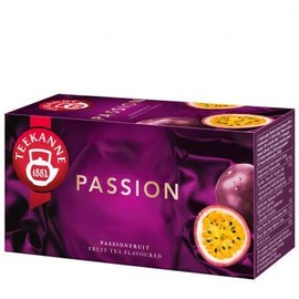 Teekanne LOVE Passion Fruit & Peach Flavored Fruit Tea Infusion with Hibiscus 20 Teabags