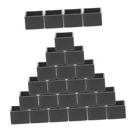 TEHAUX 24pcs Chair Leg Covers Durable Floor Protectors for Hardwood Surfaces Noise Reducing Furniture Caps Versatile Use for Tables and Chairs Safe Material for Spaces