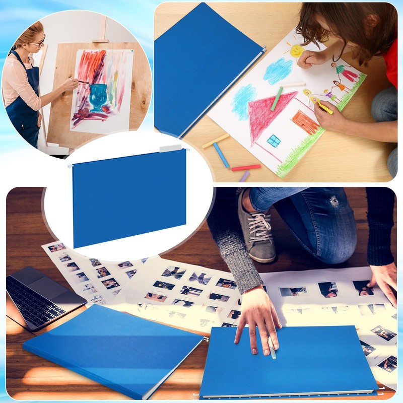 Dispowreath 11 x 17 Extra Large Hanging File Folders for
