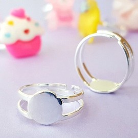 Made in Korea) Iron Ring Base, Children's Ring Making Materials, Ring Making DIY Materials, Kids Ring / 국내제작) 철제 반지대 어린이 반지만들기 재료 반지 만들기 diy 재료 키즈링
