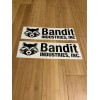 Brush Bandit Industries Wood Chipper Decals 12” (Set Of 2)