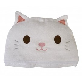 Puscher Time der Badewanne XL Hooded Towel 120 x 60 cm Cat