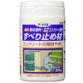 Asahipen D036 Strong Waterproof Paint, Anti-Slip Material, 10.6 oz (300 g), white, D036 300g