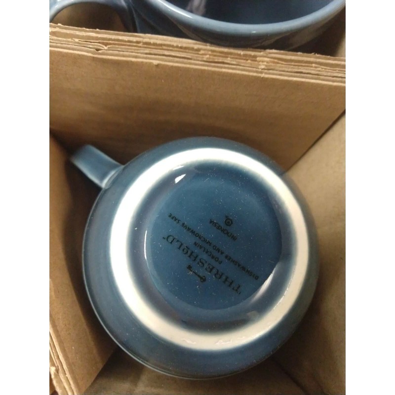 Threshold 4 Pack: Threshold - 15oz Porcelain Courtland Mug -