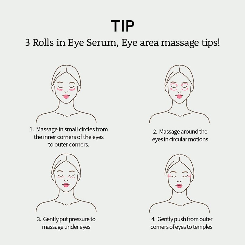 Farmstay Hyaluronic Acid Roll-on Eye Serum with 2% Niacinamide &