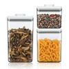 SETLUX Food Airtight Containers storage with Lids 3 Pack (1800ml