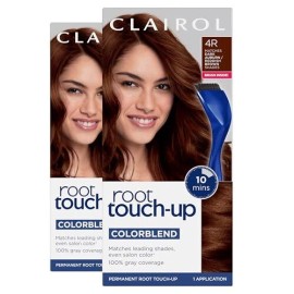 Clairol Root Touch Up Kit 1.1 Fl Oz Pack of 2 Dark Auburn Reddish Brown