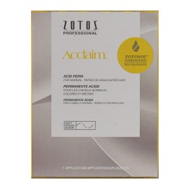 Zotos Professional Acclaim Acid Perm Regular 1 Application (Pack of 4)