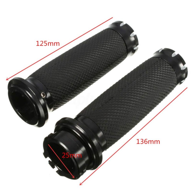 Carrfan 25 mm Motorcycle Handlebar Grips for Har-Ley for Sport-Ster