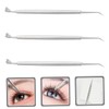 NOLITOY Portable Eyelash Separator Tool Eyebrow Comb for Lash Perm