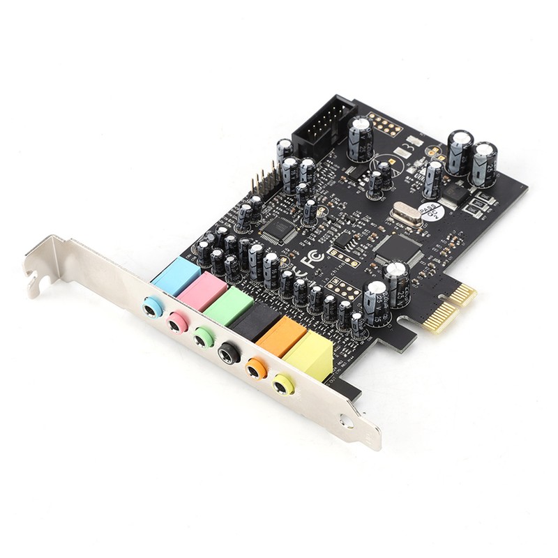 1 pcs PCI-E 7.1 HiFI High Fidelity 8 Track Internal