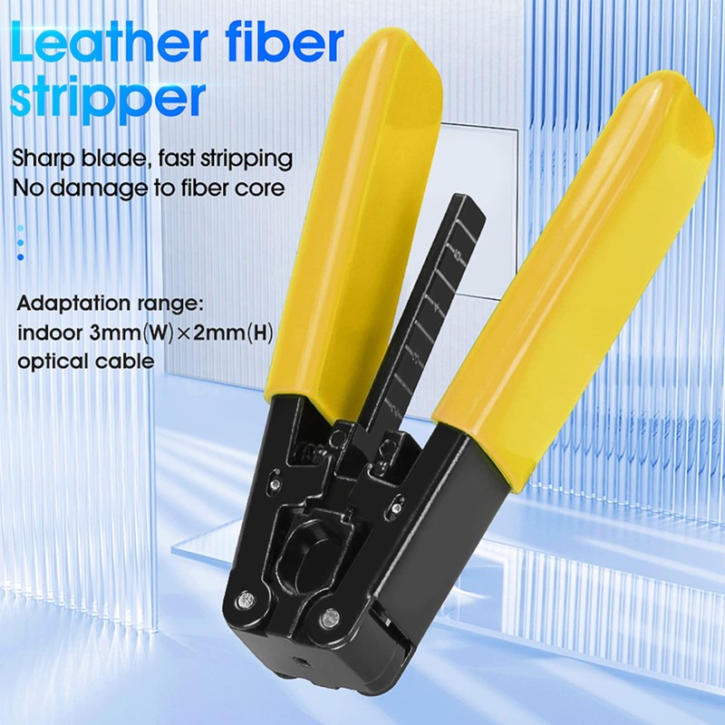 FYBOPTWU - 2 pcs Fiber Optic Drop Cable Stripper for