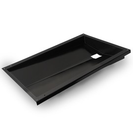 BMMXBI 67767 Grease Tray for Weber Grill Parts Genesis 300 Series with Side Control Knob(2007-2010), 67758 Grill Drip Pan for Weber Genesis E-310 E-320 Gas Grills Replacement Parts