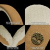Timberland Women’s Faux Suede Earmuffs - Soft Fleece-Lined, Adjustable Fit,