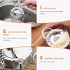 Dumpling Maker, 5 Pcs Dumpling Maker Set, Stainless Steel Dumpling