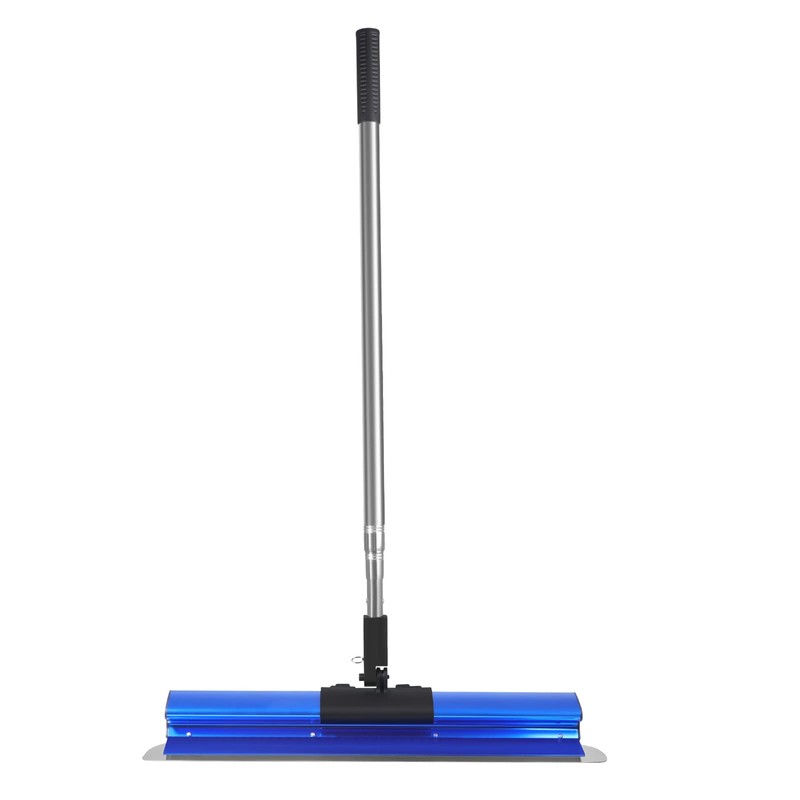 KEZERS Drywall Skimming Blade Handle Combo,35"-81" Stainless Steel Extension Pole
