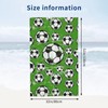 ZTDYTUDW Football Microfiber Beach Towel Blanket,Sand Proof Swimming Bath Pool