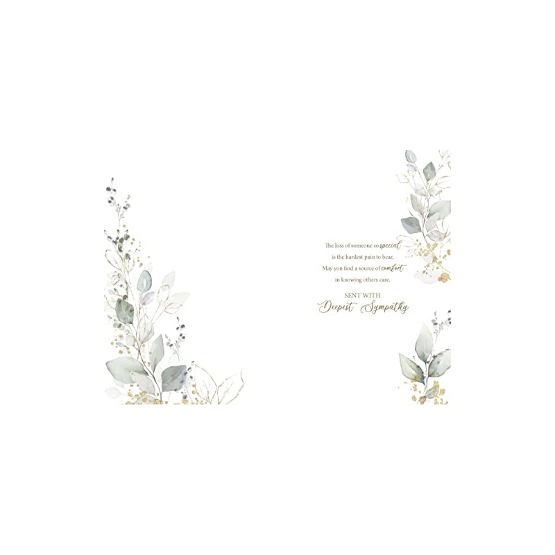 On The Sad Loss of Your Husband Sympathy Card