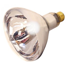 Satco S4750 Medium Bulb in Light Finish, 6.50 inches, 1 Pack, Clear Heat