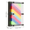 3d Rainbow Pin Art Kids Art Desk Metal Slinky Hand